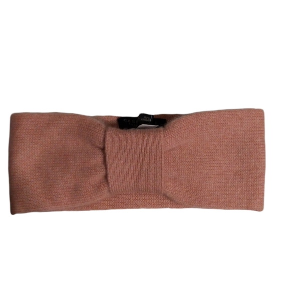 NWT Cashmere Chapter Club Luxury Winter Headband Hat Baby Barbie Pastel Pink - Picture 3 of 10